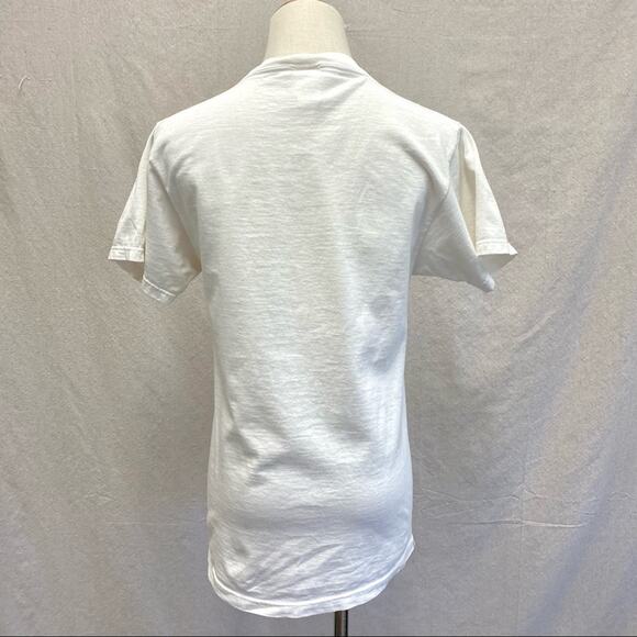 Vintage 90s Hard Rock Cafe Short Sleeve Tee Size Small 100% cotton neon graphic - Picture 10 of 14